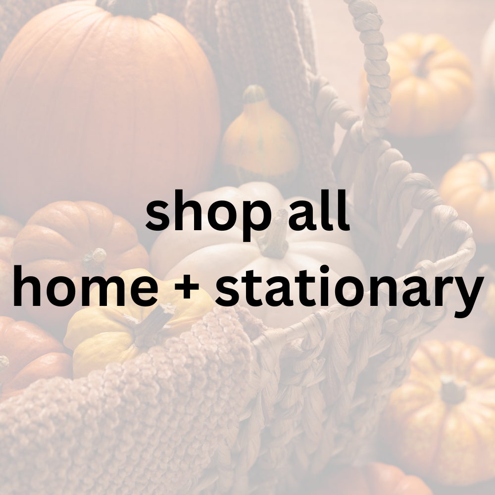shop all home + stationary