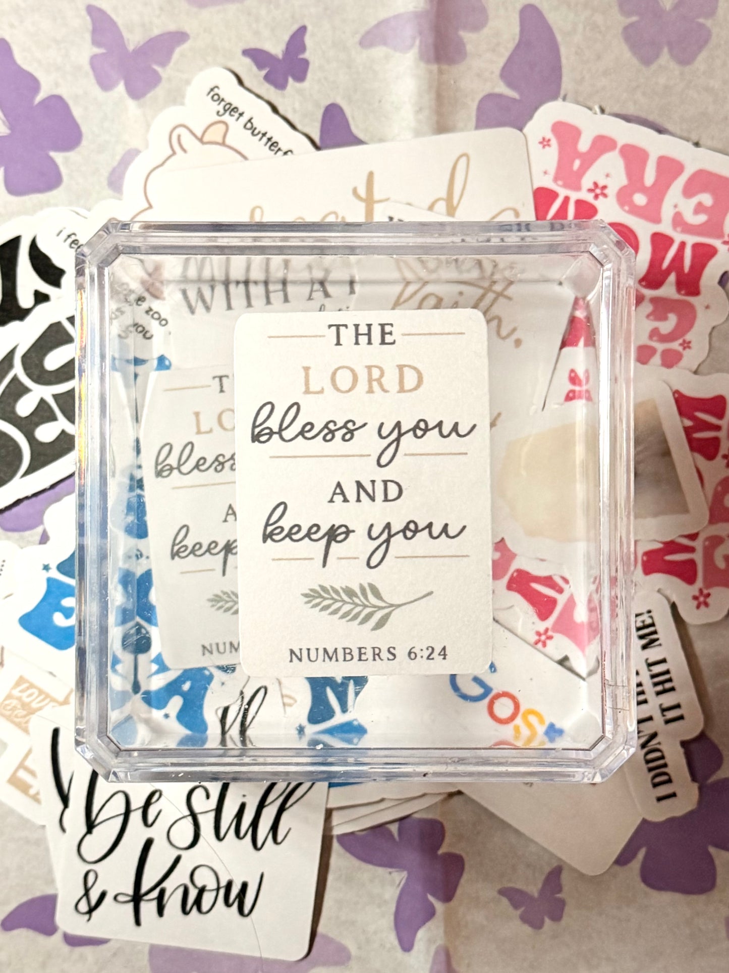 Christian Waterproof Stickers - NEW