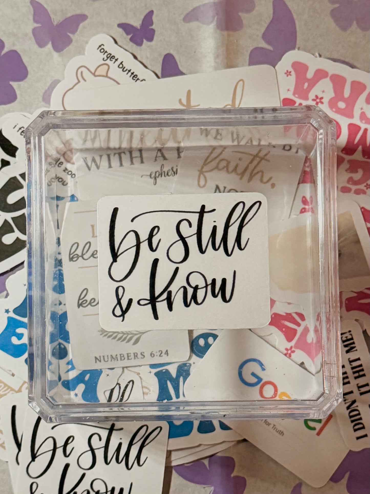 Christian Waterproof Stickers - NEW