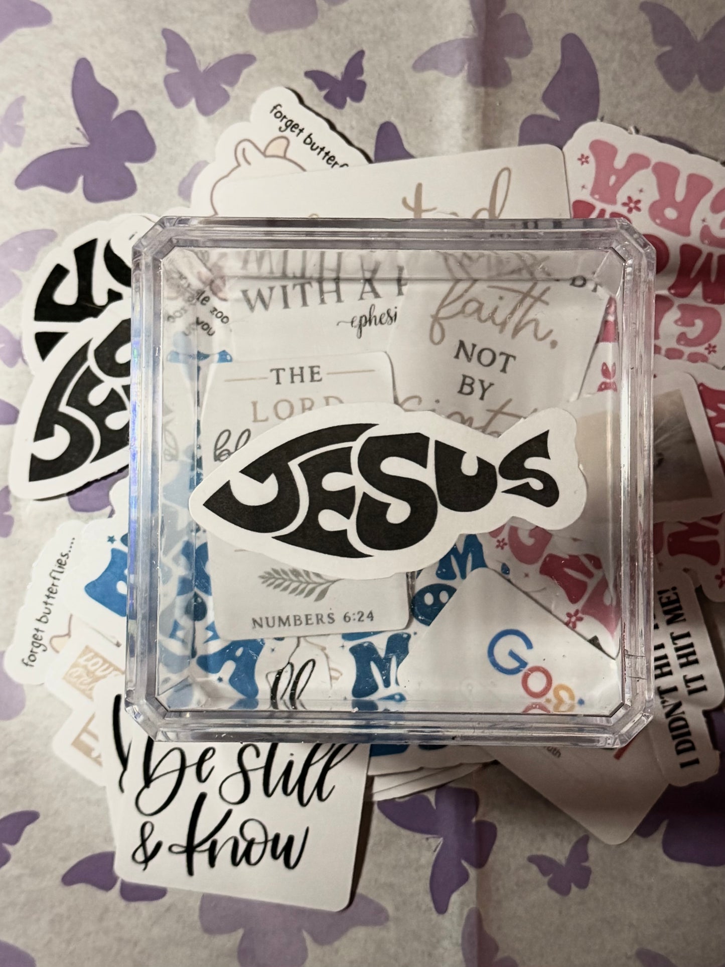 Christian Waterproof Stickers - NEW
