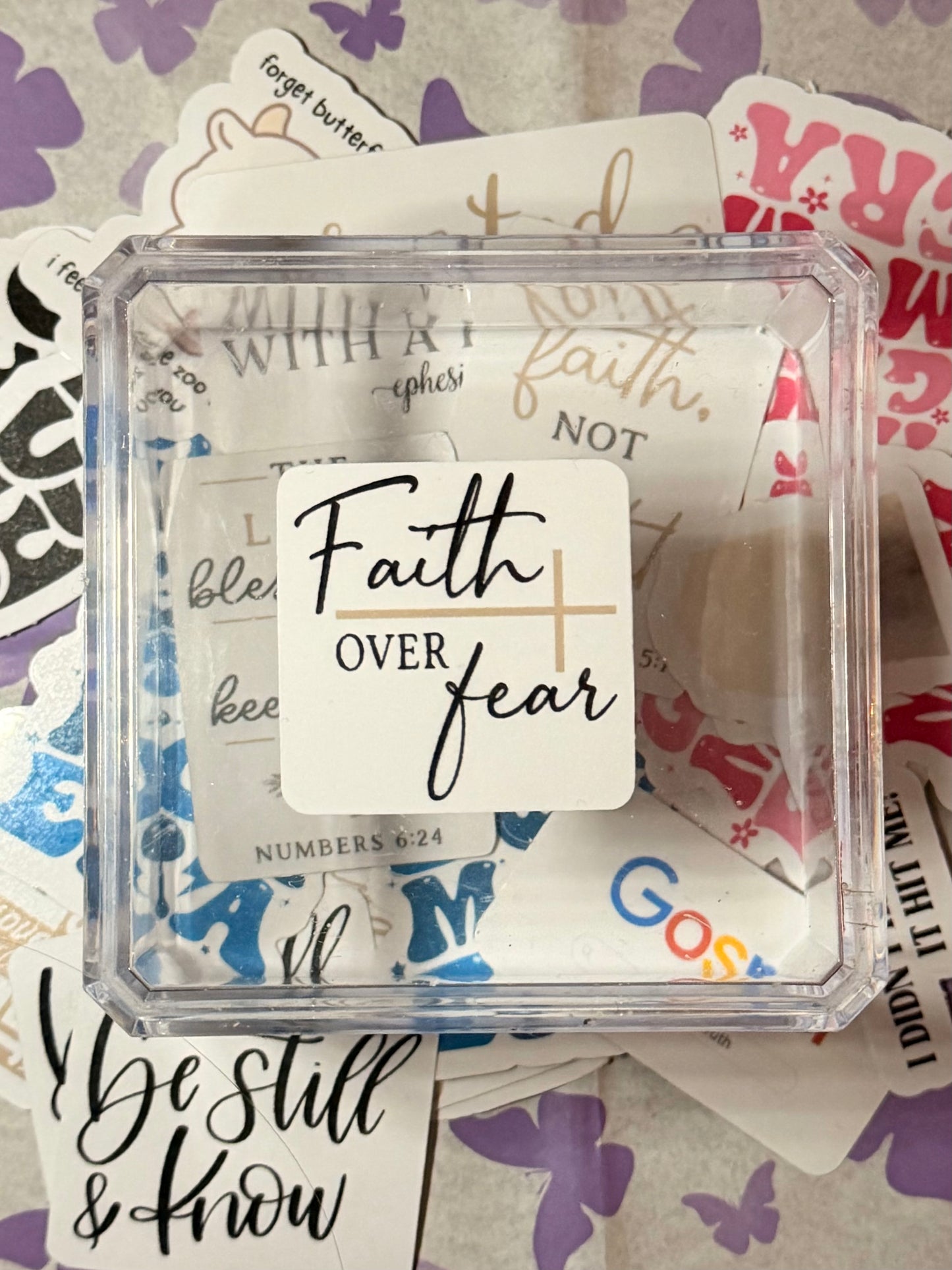 Christian Waterproof Stickers - NEW