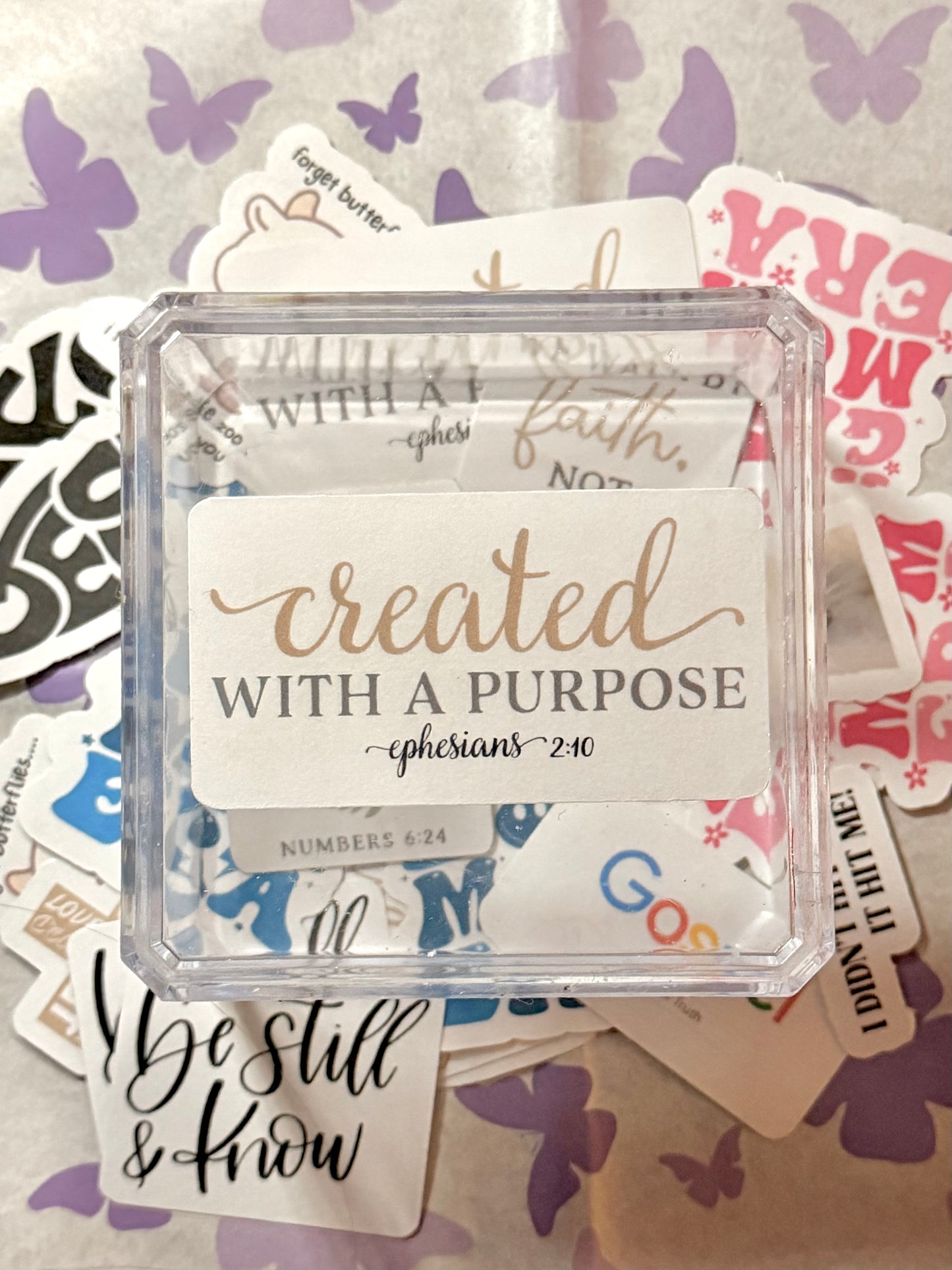 Christian Waterproof Stickers - NEW