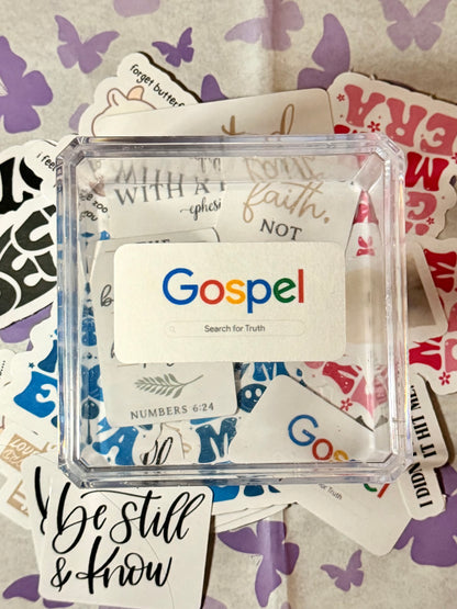 Christian Waterproof Stickers - NEW