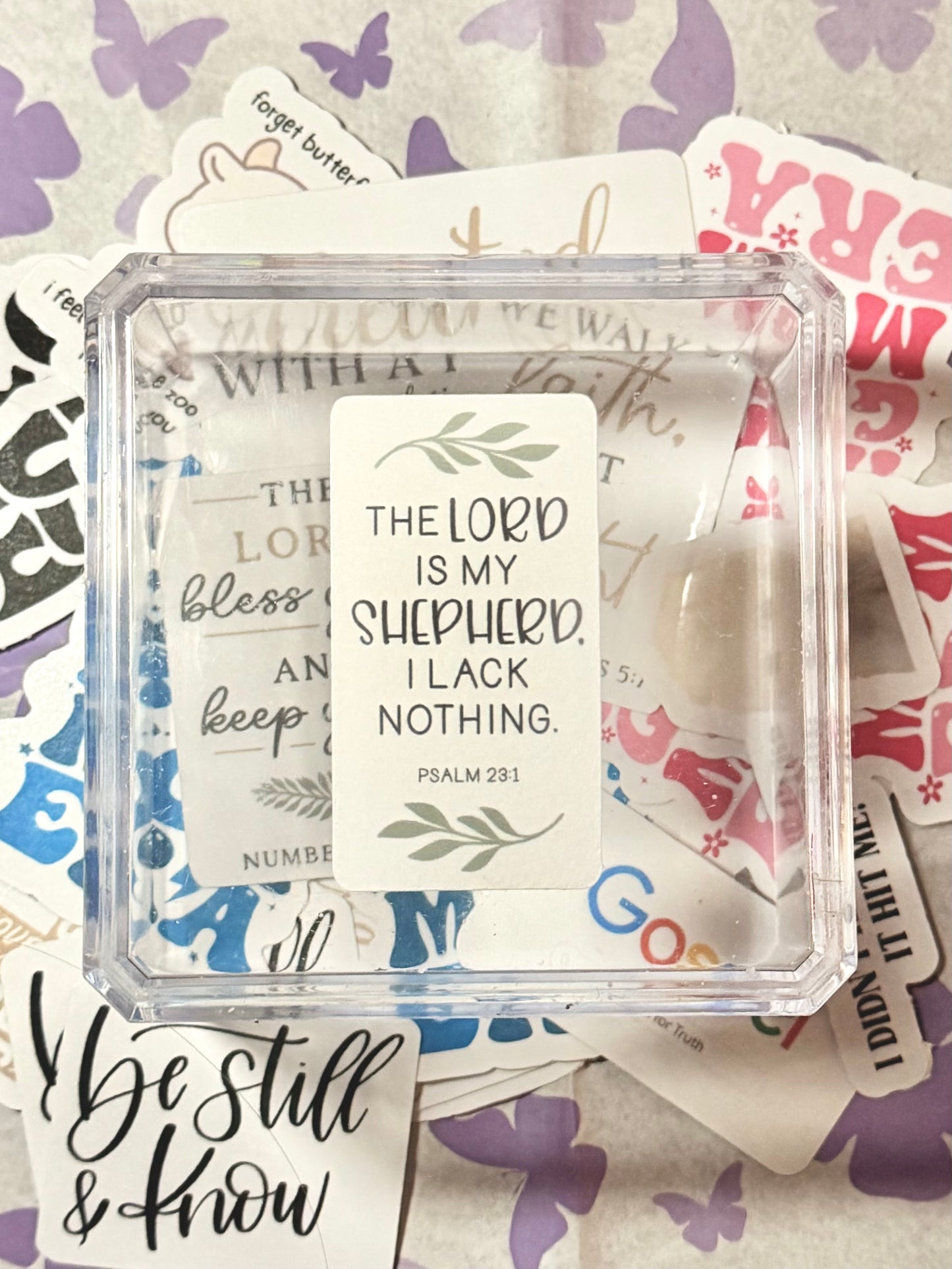 Christian Waterproof Stickers - NEW